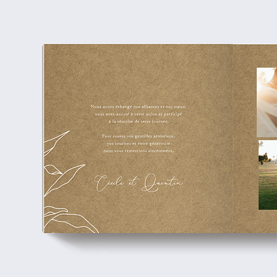 Album Photo Mariage Fleur Blanche