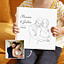 Album Photo Mariage Couple line art