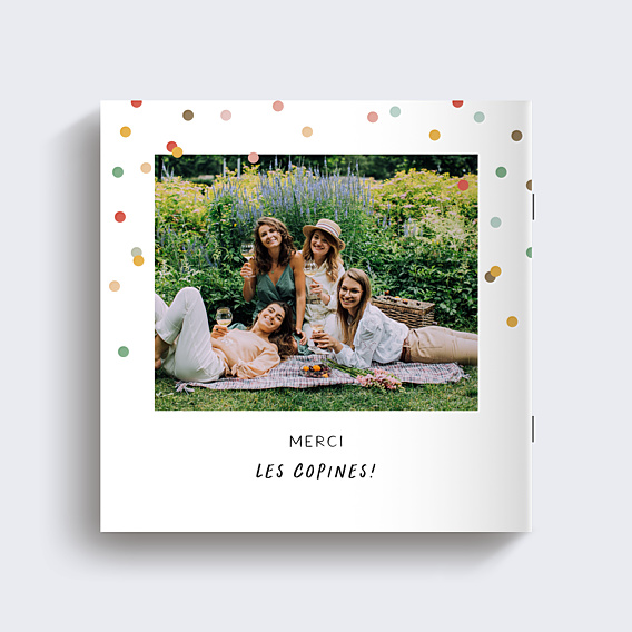Album Photo Mariage Confettis