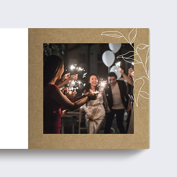Album Photo Mariage Fleur Blanche