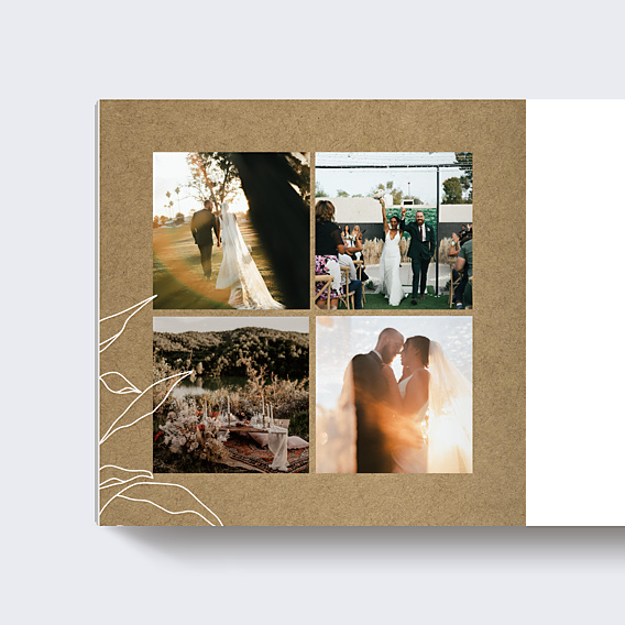 Album Photo Mariage Fleur Blanche