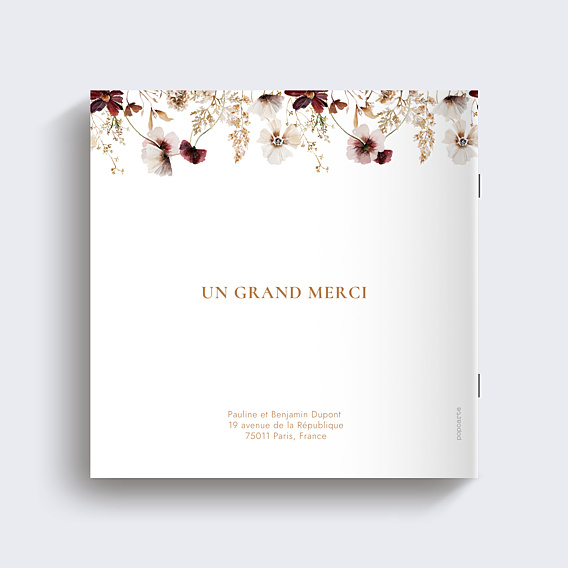Album Photo Mariage Jardin Sauvage