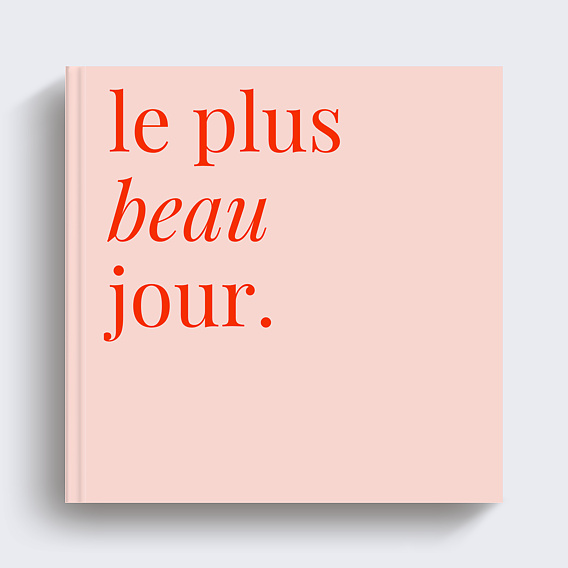 Album photo mariage Good Vibes Recto