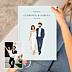Album Photo Mariage Couple minimaliste aligné