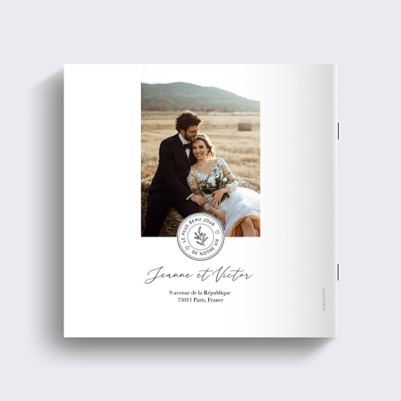 Album Photo Mariage Tampon