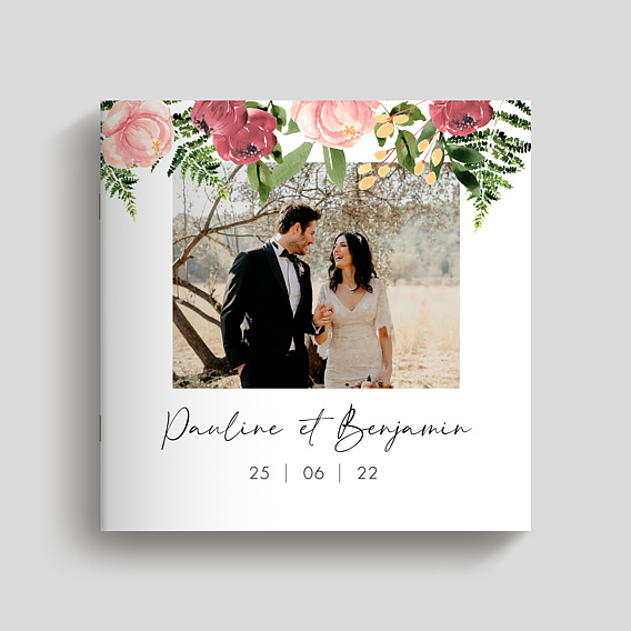 Album photo mariage Wild Flowers