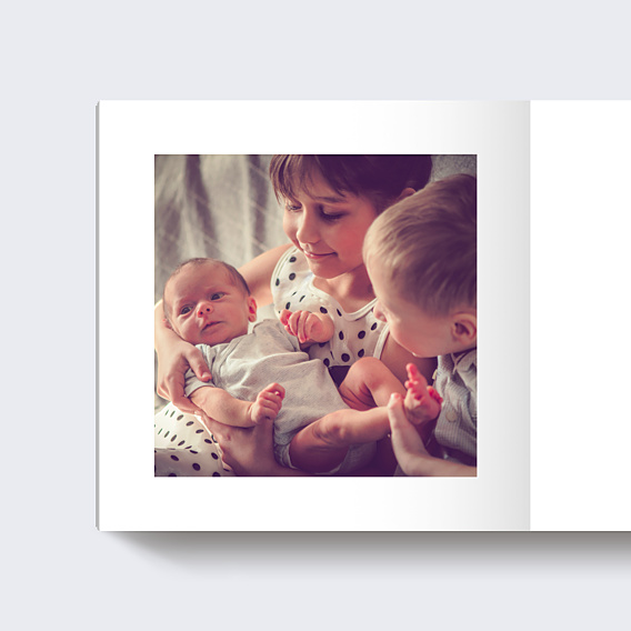 Album photo bébé Polaroid