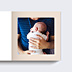 Album photo bébé Etiquette Poudrée
