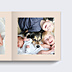 Album photo bébé Etiquette Poudrée