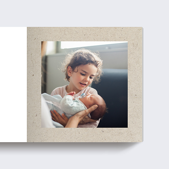 Album photo bébé Chiné