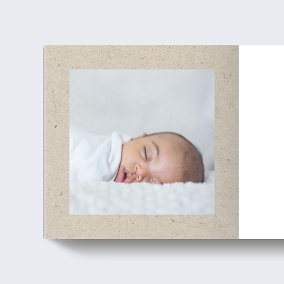 Album photo bébé Chiné