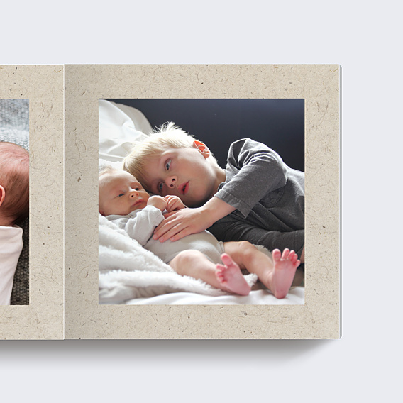 Album photo bébé Chiné