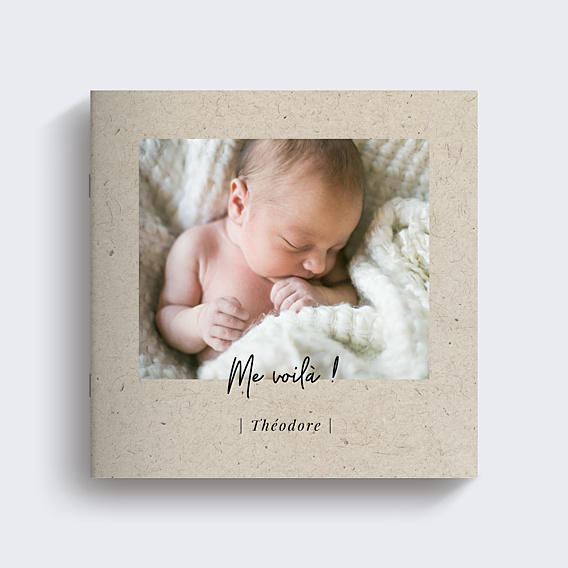 Album photo bébé Chiné