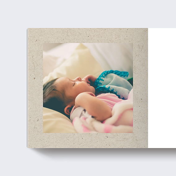 Album photo bébé Chiné