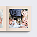 Album photo bébé Etiquette Poudrée