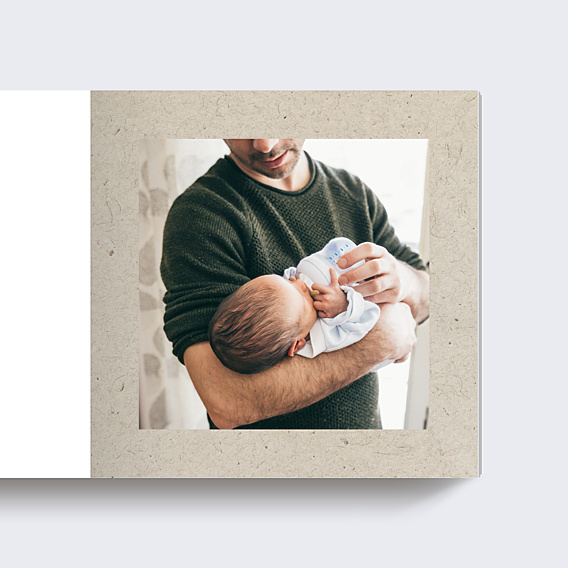Album photo bébé Chiné