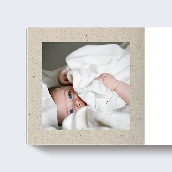 Album photo bébé Chiné