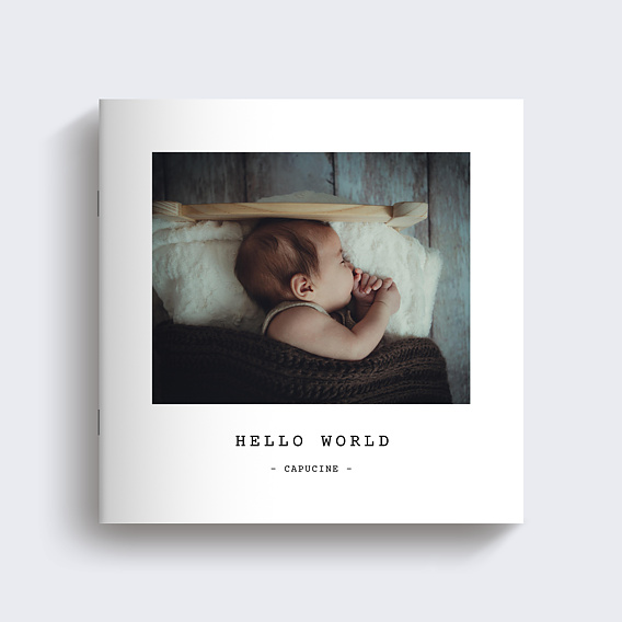 Album photo bébé Polaroid