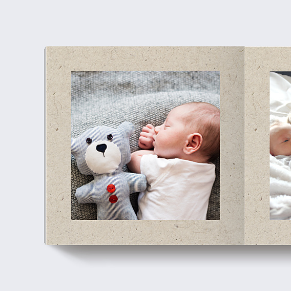 Album photo bébé Chiné