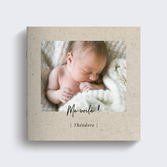 Album photo bébé Chiné