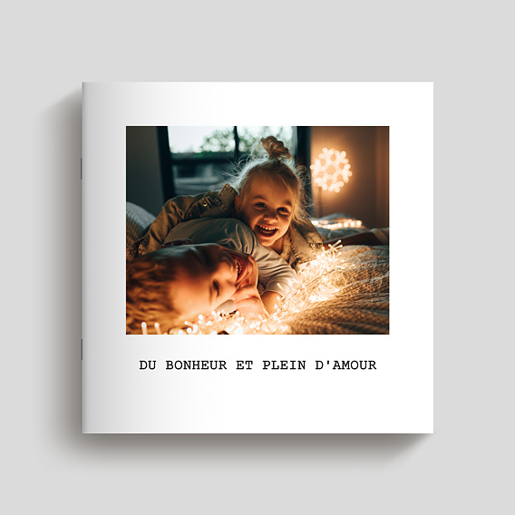 Album Photo Famille Polaroid avec légendes (16 photos)