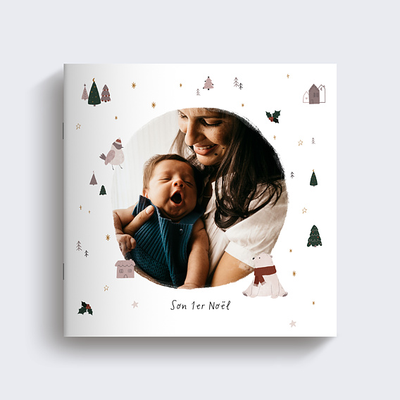 Album photo famille Premier Noël