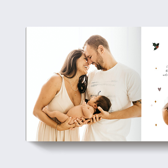 Album Photo Famille Premier hiver