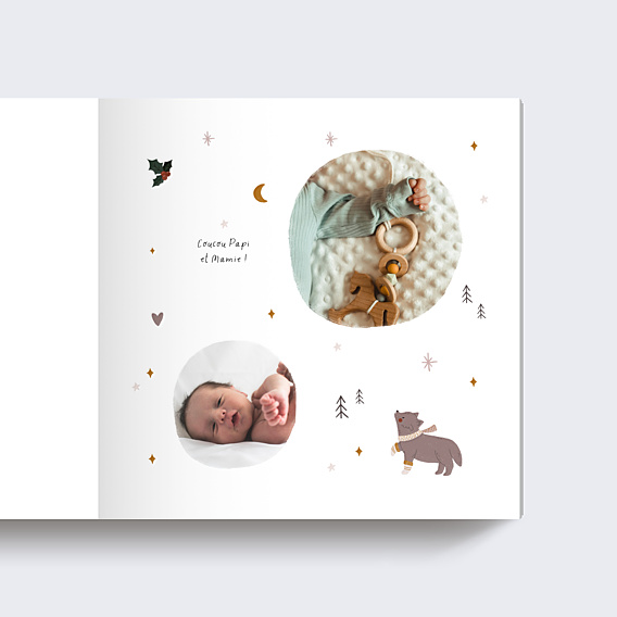 Album Photo Famille Premier hiver