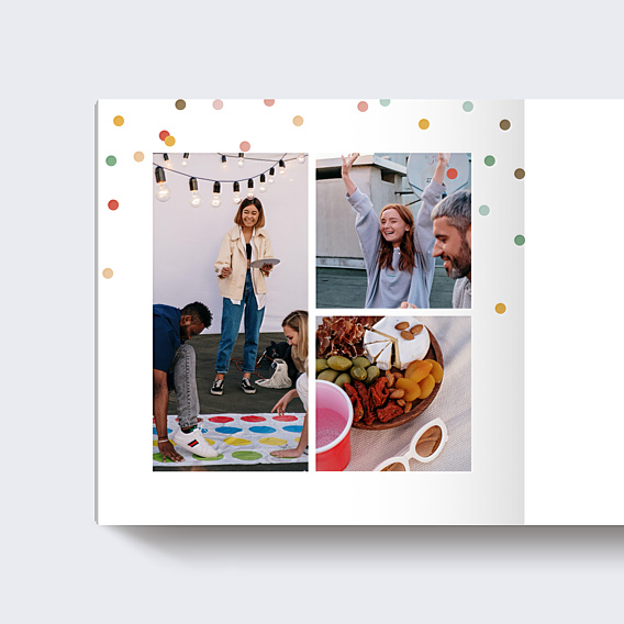 Album Photo Famille Confettis