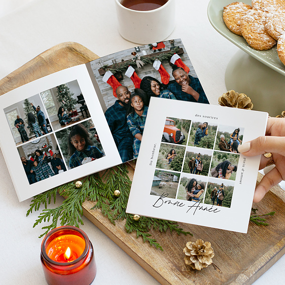 Album photo famille Quadrillage Après 4