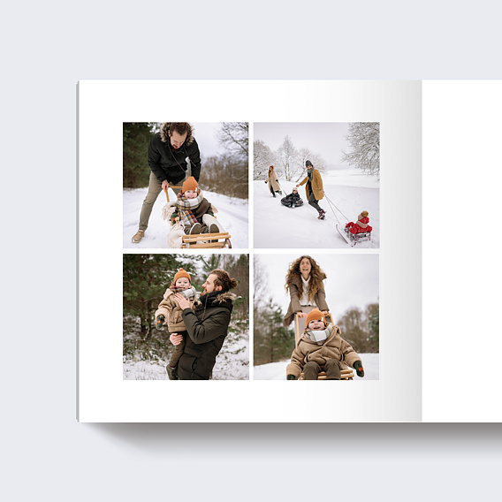 Album photo famille Papier Déchiré Page 3