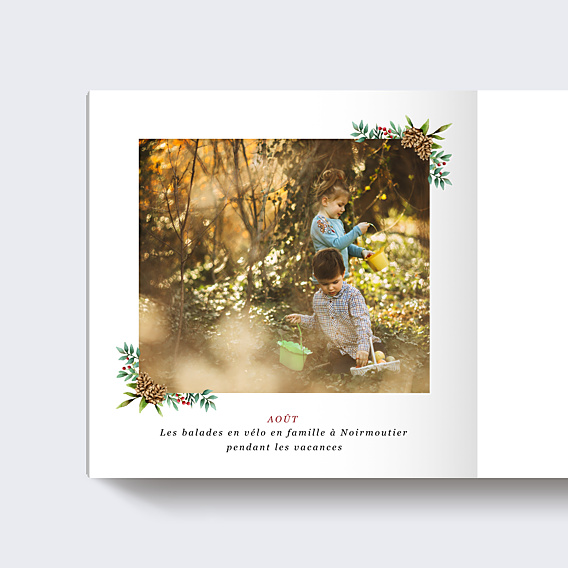 Album Photo Famille Couronne de Noël (16 Photos)