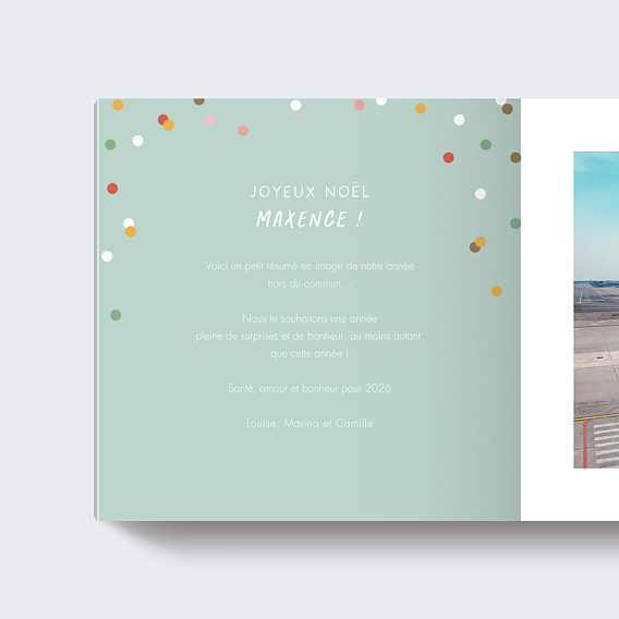 Album photo famille Confettis Page 1