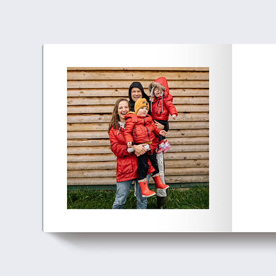 Album Photo Famille Tampon Ovale