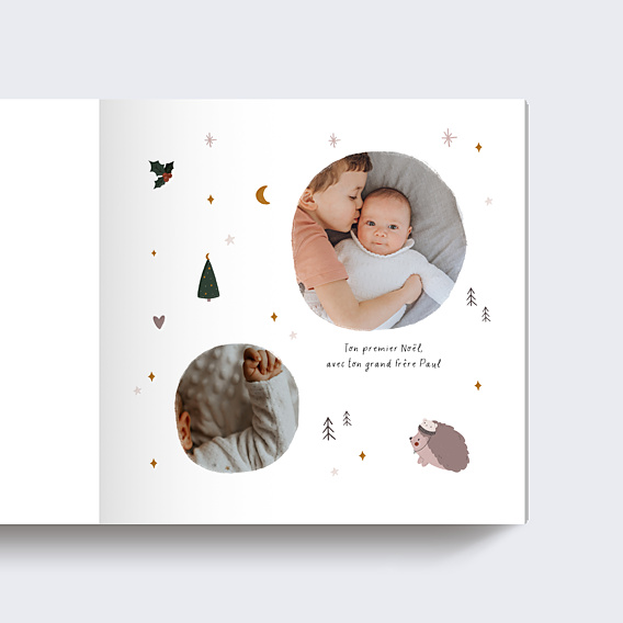 Album Photo Famille Premier hiver