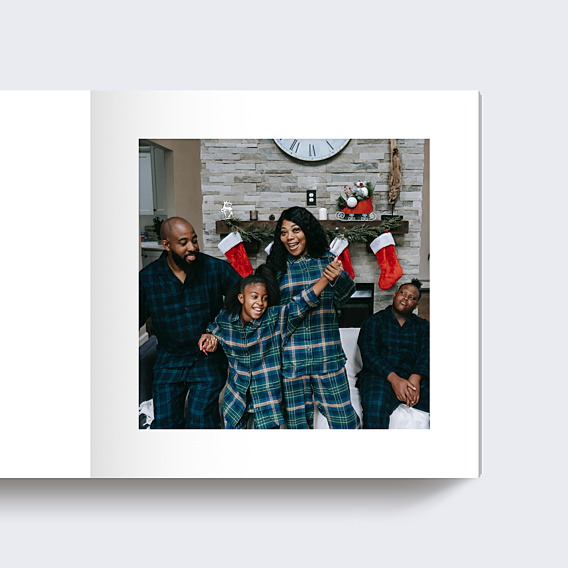 Album Photo Famille Quadrillage