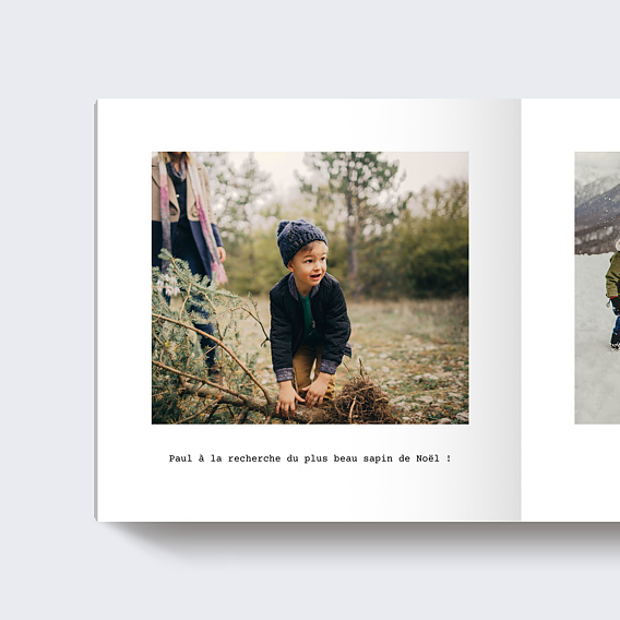 Album photo famille Polaroid avec légendes (16 photos) Page 1