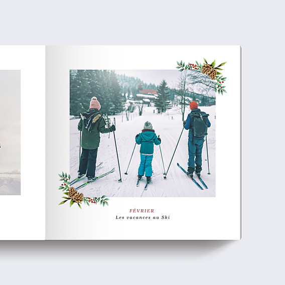 Album Photo Famille Couronne de Noël (16 Photos)