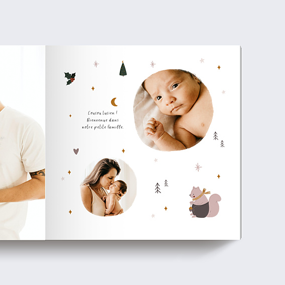 Album Photo Famille Premier hiver