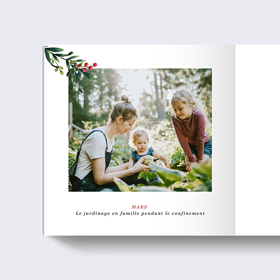 Album Photo Famille Couronne de Noël (16 Photos)