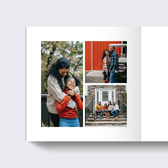 Album Photo Famille Quadrillage