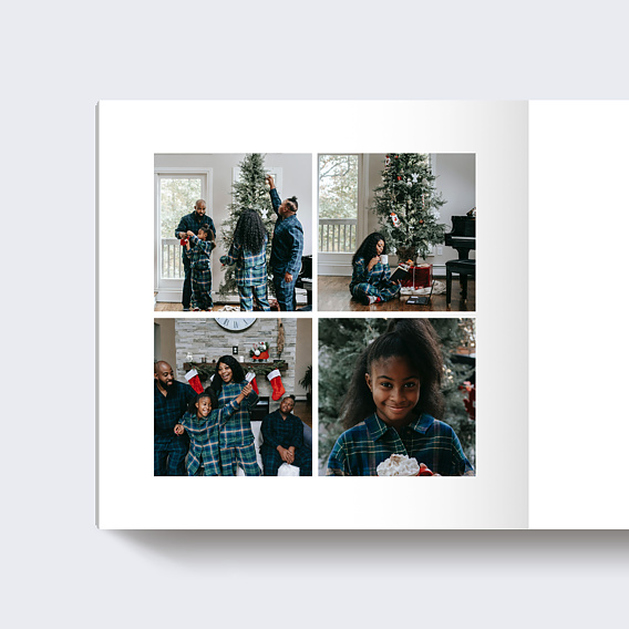 Album photo famille Quadrillage Page 3