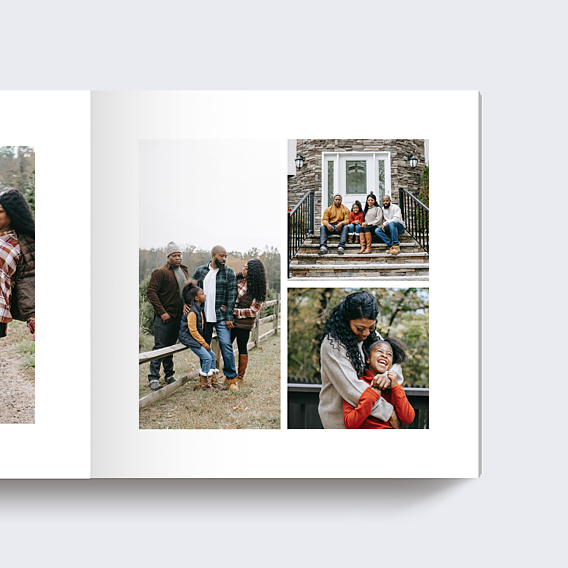 Album Photo Famille Quadrillage