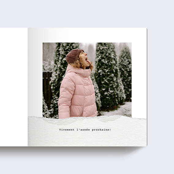 Album Photo Famille Papier Déchiré