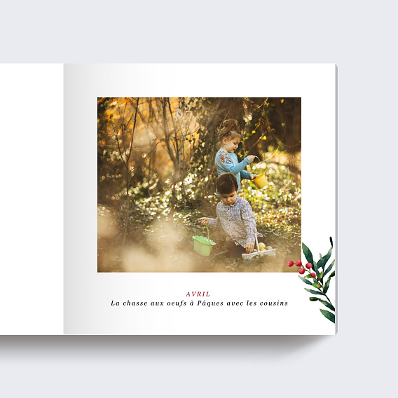 Album Photo Famille Couronne de Noël (16 Photos)