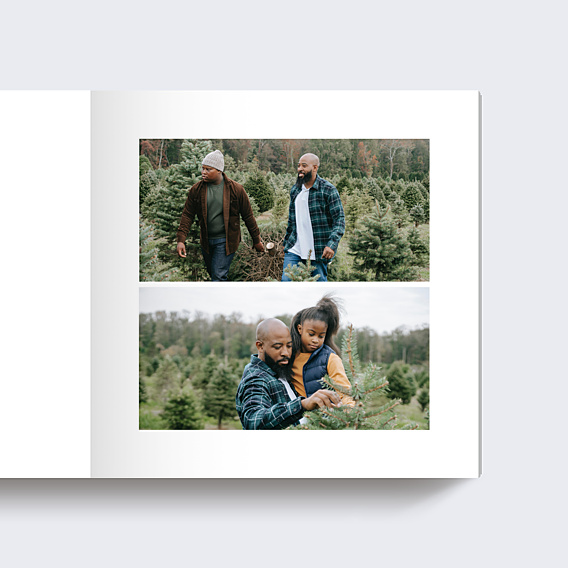 Album Photo Famille Quadrillage