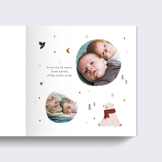 Album Photo Famille Premier hiver