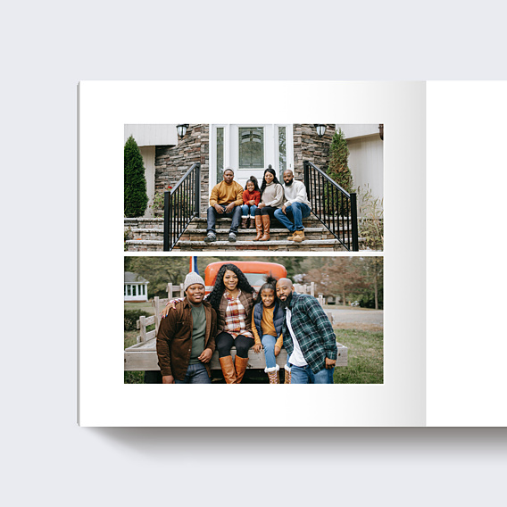 Album Photo Famille Quadrillage