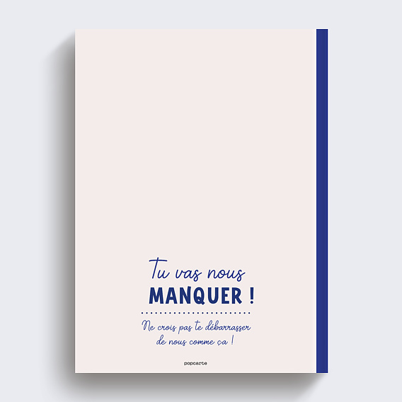 Album photo professionnel Collègue Verso