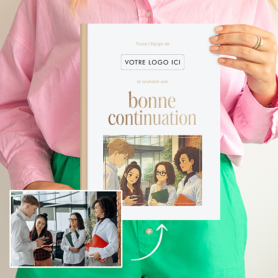 Album Photo Professionnel Votre équipe en manga